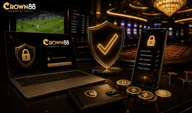 Crown88 Security wallet protection