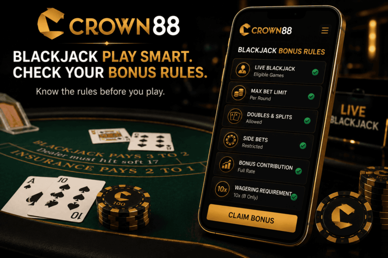 Crown88 bonus checklist for baccarat players